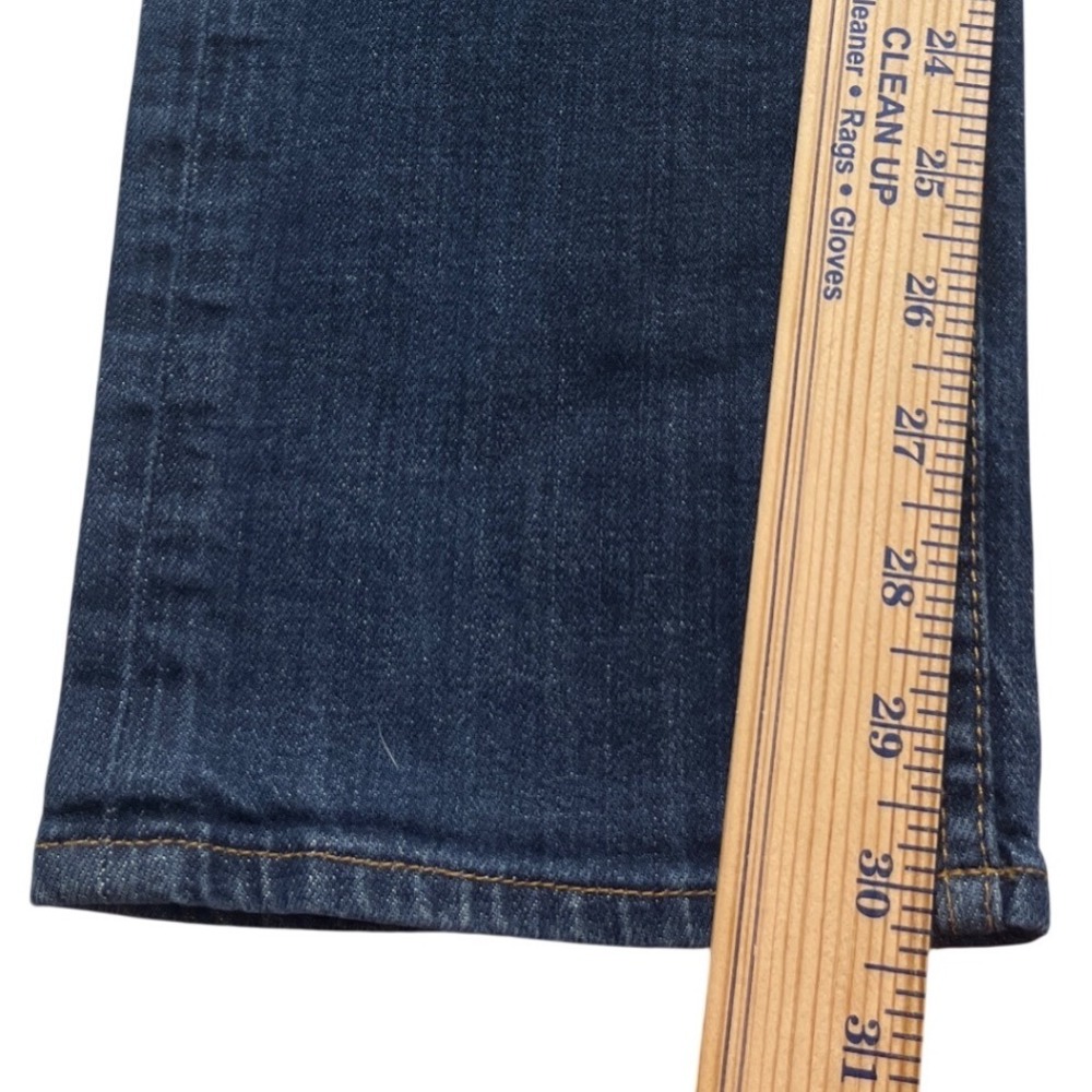 Hudson Blake Slim Straight Mens Jeans Size 33x30 Dark‎ Wash Made in USA Denim - Picture 6 of 7